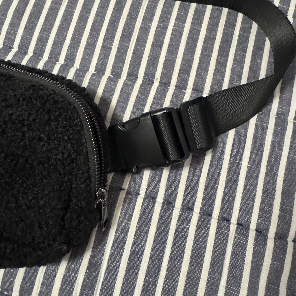 Fuzzy Fanny Pack Off Brand